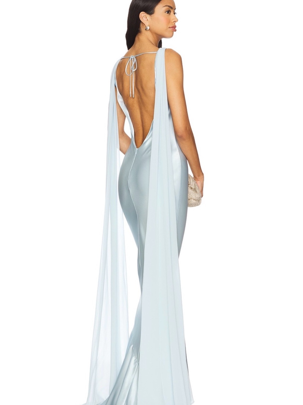 Retrofete Julia Dress in ice blue - Picture 2 of 4
